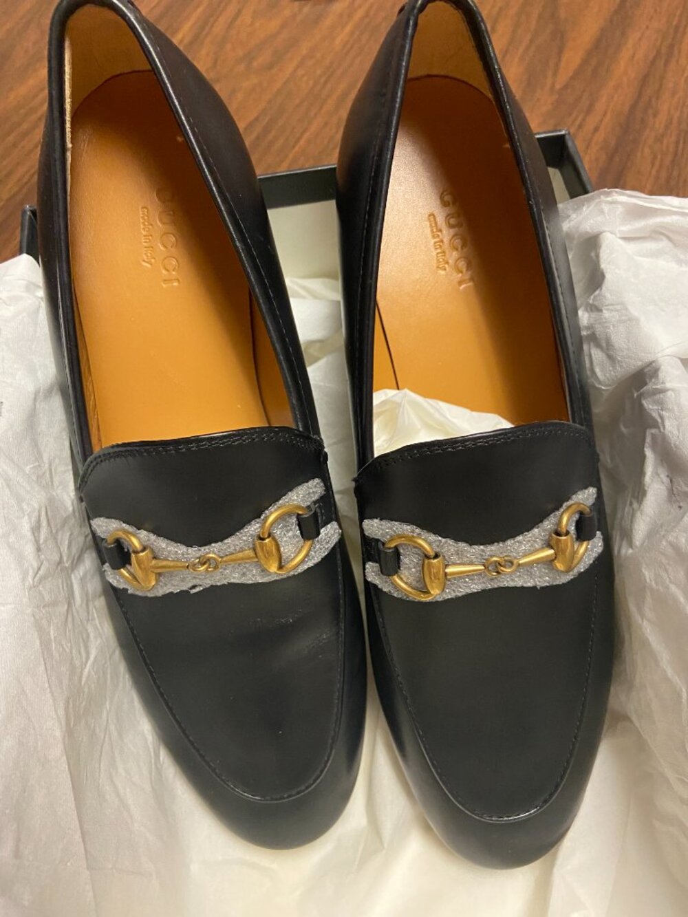 GUCCI "Betis" Leather Mules - Ladies - Picture 5 of 8